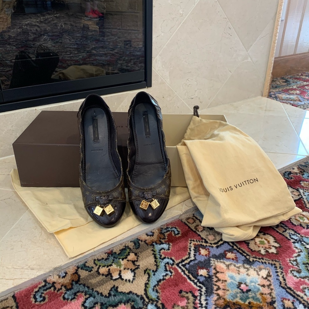 Louis Vuitton ballet slippers